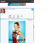 Tablet Screenshot of dianna-agron-fr.skyrock.com