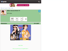 Tablet Screenshot of i-love-koike.skyrock.com