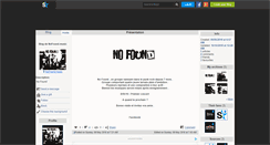 Desktop Screenshot of nofound-music.skyrock.com