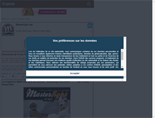 Tablet Screenshot of masterfight-net.skyrock.com