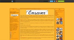 Desktop Screenshot of emsaver.skyrock.com