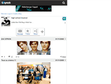 Tablet Screenshot of highschoolmusical63.skyrock.com