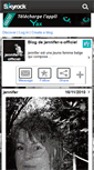 Mobile Screenshot of jennifer-s-officiel.skyrock.com