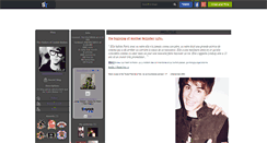 Desktop Screenshot of justinkidrauhlbieber.skyrock.com