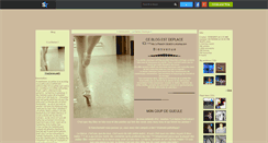 Desktop Screenshot of missdanseuse63.skyrock.com