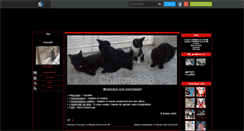 Desktop Screenshot of chatons828.skyrock.com