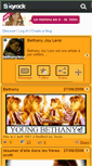 Mobile Screenshot of bethanylenz.skyrock.com