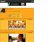 Tablet Screenshot of bethanylenz.skyrock.com