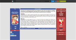 Desktop Screenshot of mugiwara-onepiece.skyrock.com
