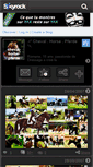 Mobile Screenshot of cheval-horse-pferde.skyrock.com