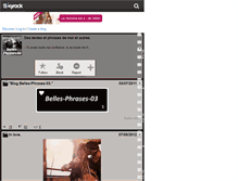 Tablet Screenshot of belles-phrases-03.skyrock.com