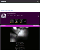 Tablet Screenshot of androgyne-goth.skyrock.com