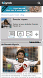 Mobile Screenshot of gonzalo-higuain.skyrock.com
