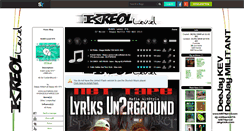 Desktop Screenshot of kl974prod.skyrock.com