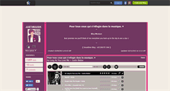 Desktop Screenshot of just-muusik.skyrock.com