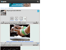 Tablet Screenshot of gymnastes-2009-2010.skyrock.com