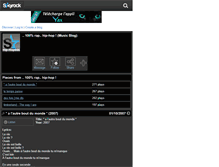 Tablet Screenshot of hip-hop666.skyrock.com