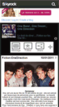 Mobile Screenshot of fiction-onedirection.skyrock.com