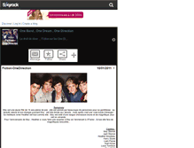 Tablet Screenshot of fiction-onedirection.skyrock.com