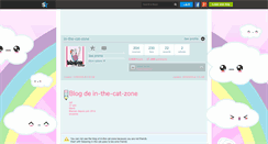 Desktop Screenshot of in-the-cat-zone.skyrock.com