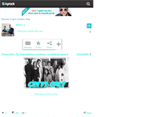 Tablet Screenshot of greys-only.skyrock.com