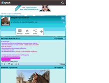 Tablet Screenshot of equi-recherche.skyrock.com