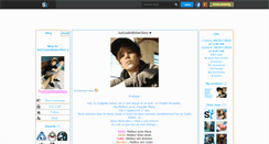 Desktop Screenshot of justjustinbieberstory.skyrock.com