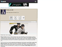 Tablet Screenshot of hockey-101.skyrock.com