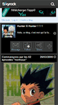 Mobile Screenshot of hunter-x-hunter.skyrock.com