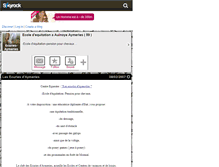 Tablet Screenshot of ecuries-aymeries.skyrock.com