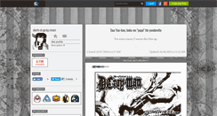 Desktop Screenshot of dark-d-gray-man.skyrock.com