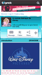 Mobile Screenshot of city-disney.skyrock.com