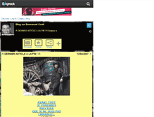 Tablet Screenshot of emmanuelcurtil.skyrock.com