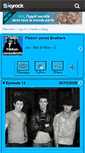 Mobile Screenshot of fiktion-jonasbrothers.skyrock.com