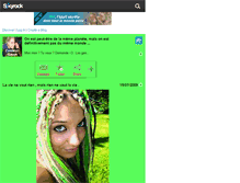 Tablet Screenshot of couleur-green.skyrock.com