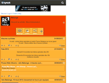 Tablet Screenshot of bebange.skyrock.com