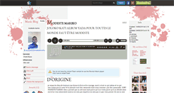 Desktop Screenshot of musiquesorymodestemariko.skyrock.com