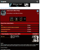 Tablet Screenshot of cinema-xx-bizarre.skyrock.com