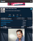 Tablet Screenshot of frederic-michel-chanteur.skyrock.com