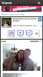 Mobile Screenshot of gabrielle622008.skyrock.com