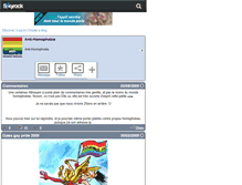 Tablet Screenshot of anti-homophobie.skyrock.com