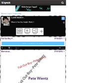 Tablet Screenshot of fall-out-boy--pete-wentz.skyrock.com