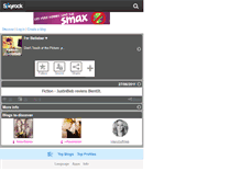 Tablet Screenshot of fiction-justinbieb.skyrock.com