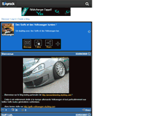 Tablet Screenshot of golfs-volkswagen.skyrock.com