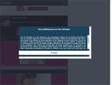 Tablet Screenshot of le-monde-de-julie.skyrock.com