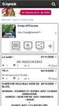 Mobile Screenshot of cindy-ofcourse.skyrock.com