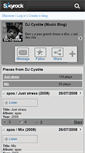 Mobile Screenshot of dj-cystite.skyrock.com