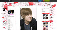 Desktop Screenshot of justinbieberfics.skyrock.com