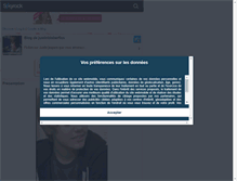 Tablet Screenshot of justinbieberfics.skyrock.com