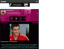 Tablet Screenshot of davidvilla-fiic.skyrock.com